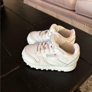 Reebok Kids Classic White Sneakers